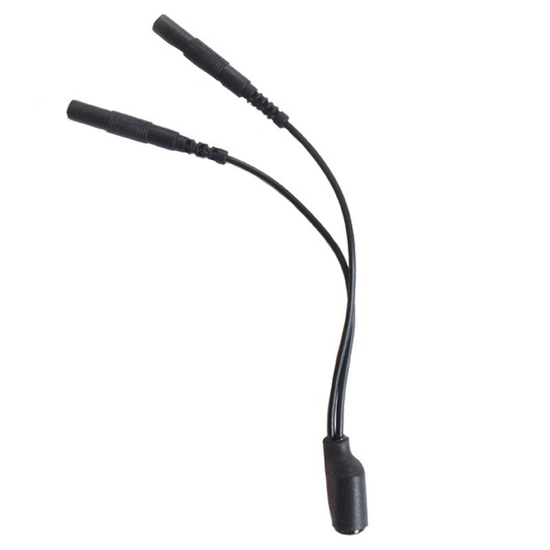 Adapter Mystim Rundstik Til 2 Mm Hunstik - Black