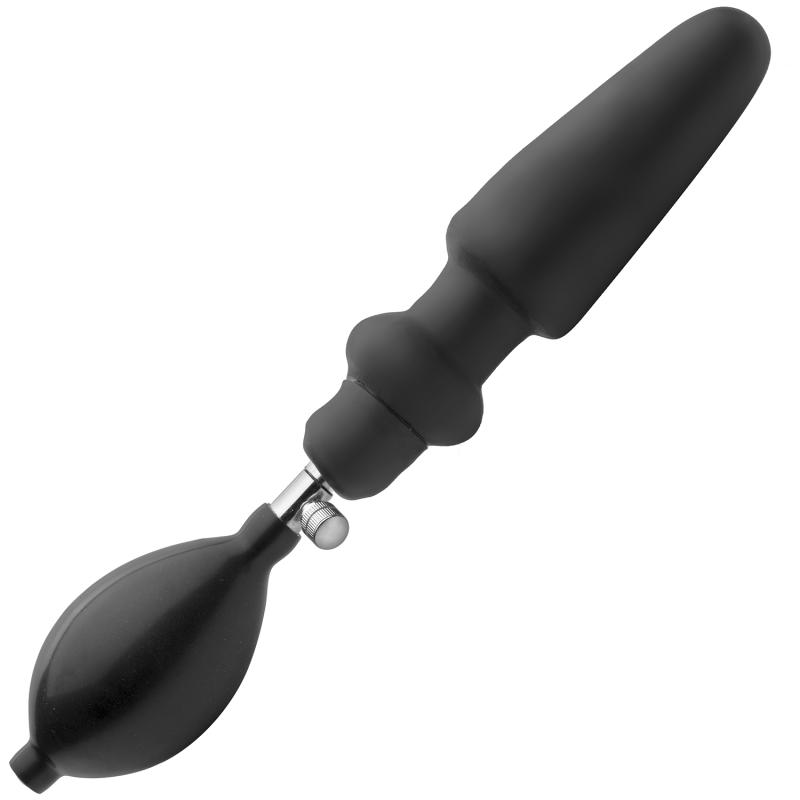 Master Series Expander Oppustelig Anal Plug - Black