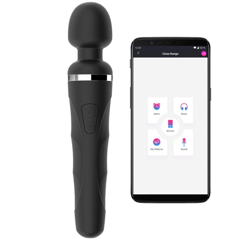 Lovense Domi 2 Mini Wand - Sort