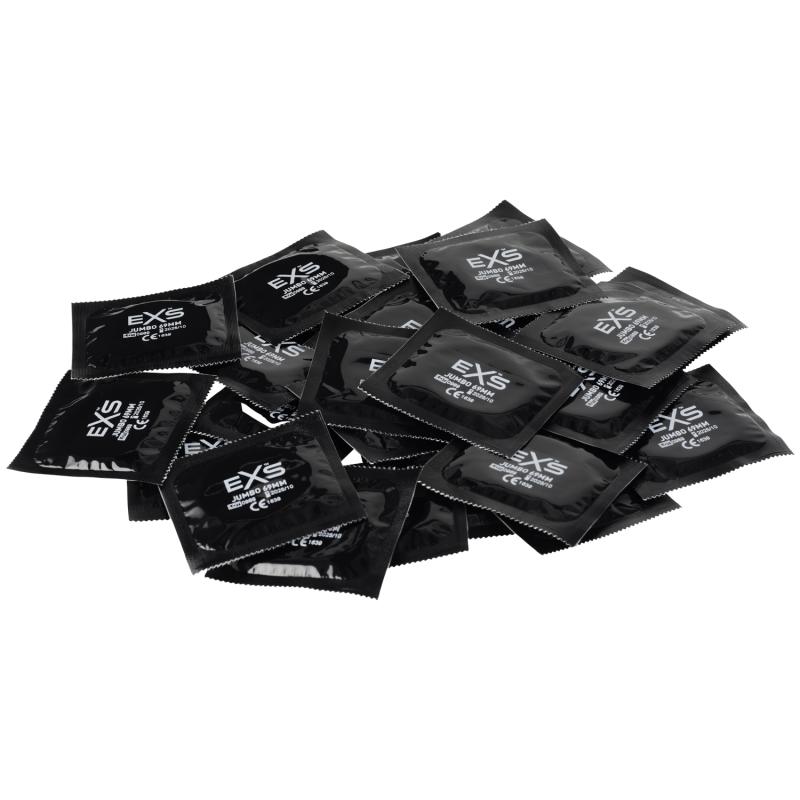 Exs Jumbo Extra Large Kondomer 24 Stk - Klar