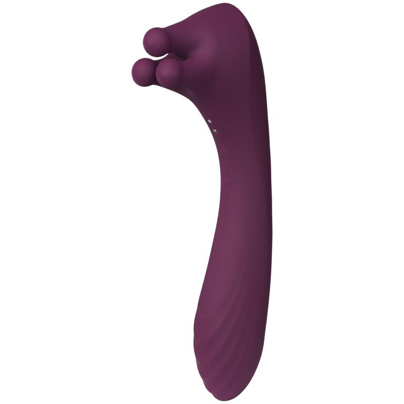 Amaysin Dildo Og Klitoris Teaser Vibrator - Lilla