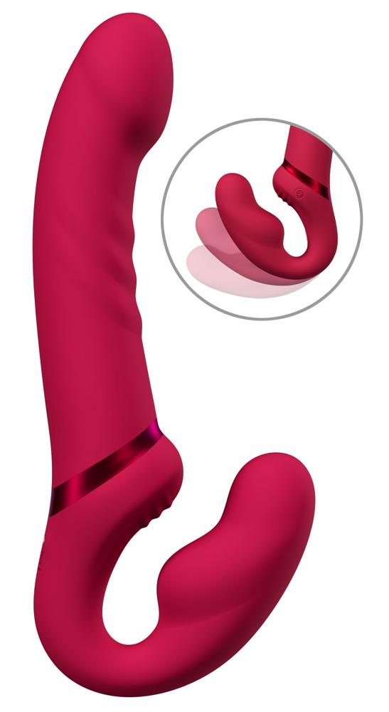 App-styret Strapless Strap-on "Lapis" til Intim Nydelse