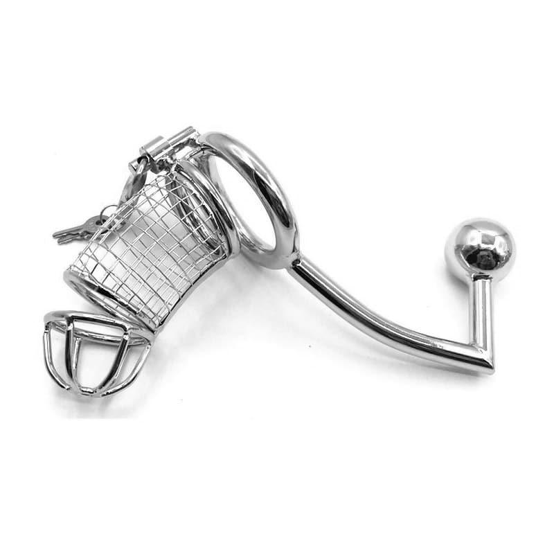 Bound Penisbur med Anal Plug - Total kontrol og stimulering