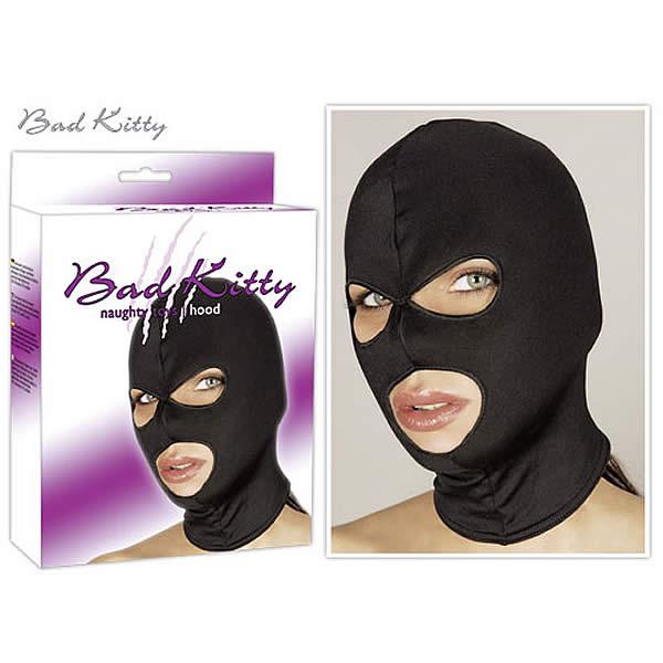 Bad Kitty - Stoffet Hovedmaske til Fantasifuld Leg