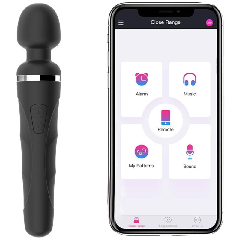 Lovense Domi 2 Mini Wand Massager - Kraftfuld Massage!