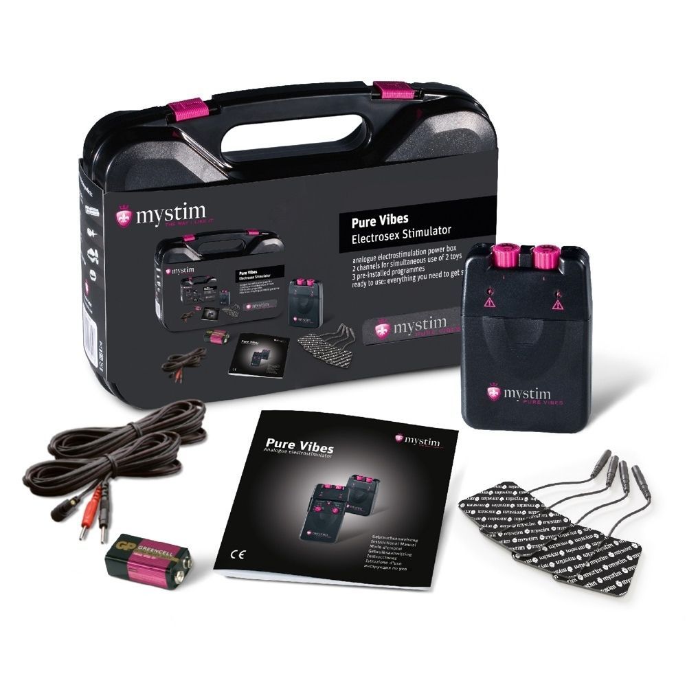 Mystim - Pure Vibes Elektro Stimuleringspakke til Begyndere