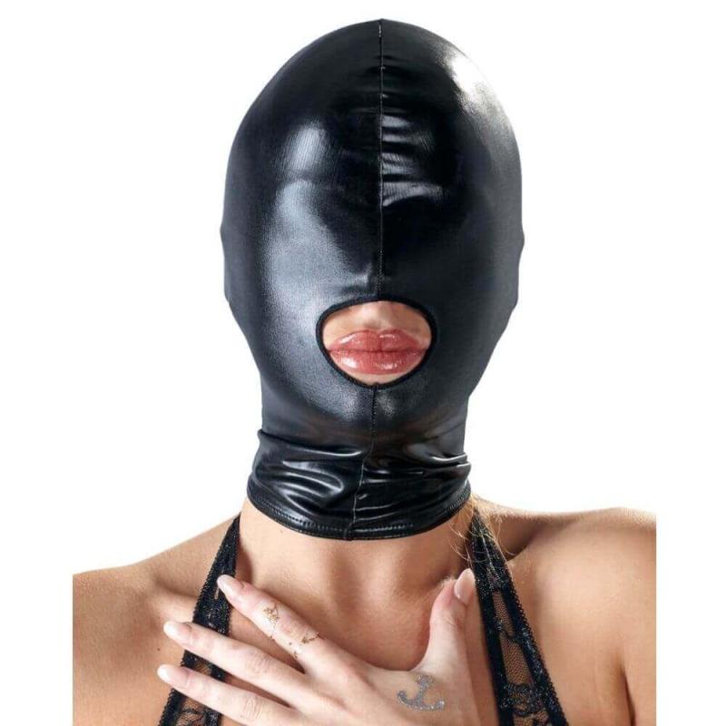 Bad Kitty – Wetlook Tætsiddende Maske på Tilbud