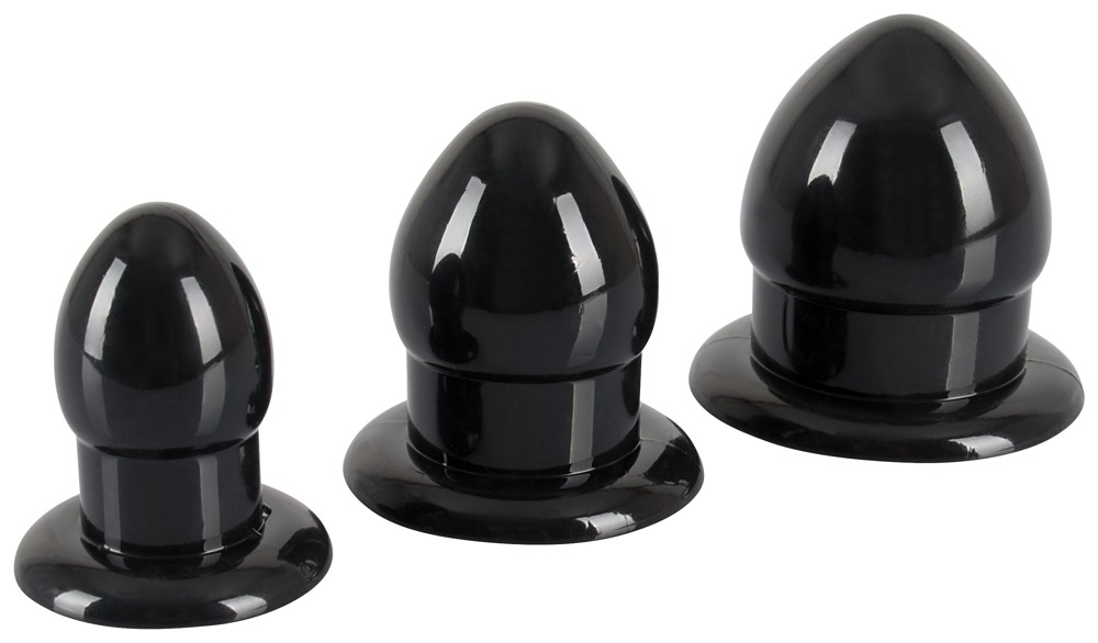 3-delt Analplugset âanal Stretching Plug Kitâ