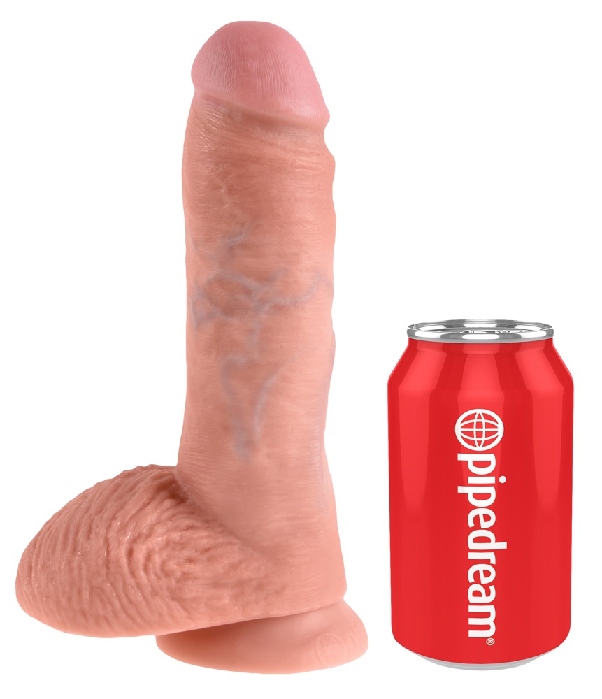 8" Cock With Balls